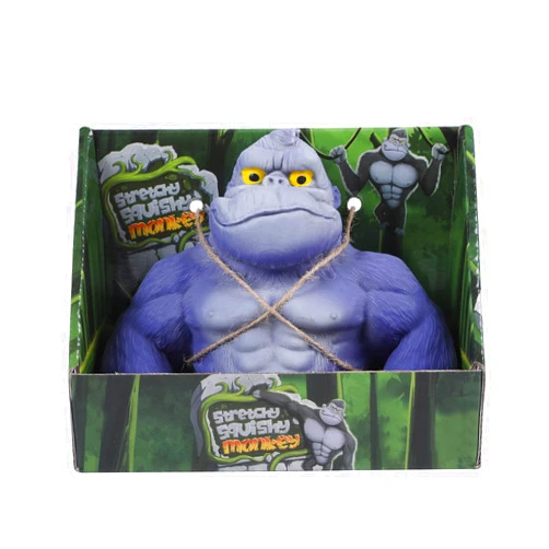 WAYFENGLI Super Stretchy Gorilla Fidget Toy, Squishy Monkey Squeeze Toy, Splat Maxi Kong, Sensory and Fidget Toy for Kids and Adults, Fun Gift for Fidgeters, Ideal Gift for Kids (Purple)