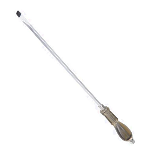 Auniwaig Slotted Impact Screwdriver 12 Inch Keystone Demolition Driver Magnetic Screwdriver for Automotive and General Repairs 1pcs