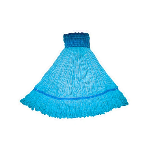 Royce Rolls Synthetic Preshrunk Premium Loop Mop Medium-Size Health Care - Blue #4400 Series