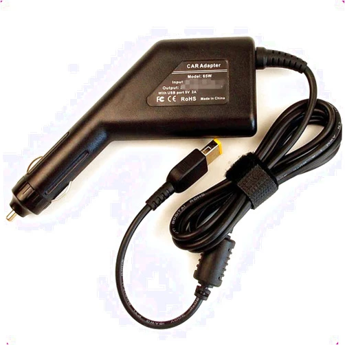 Iokelokps CAR Charger Adapter for Lenovo Laptop 0B47481: T440 T450 T460 T470 ThinkPad X1 Carbon Yoga 2 Pro 11 13 14 Edge 15 Flex 3 G50 G70 Z50 X240 X250 X260 T440p T450s T460s T470s