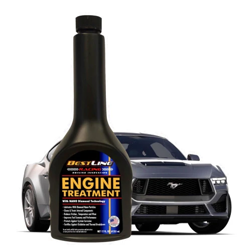 DNL BestLine Racing Nano-Lubricant Engine Oil Additive For Gas & Diesel Engines.- Reduce Friction by 60% - Nanotechnology for Optimum Performance, Engine Protection, and Enhanced Oil Change Intervals