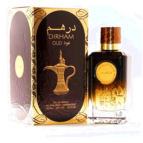 Ard Al Zaafaran Dirham Oud Eau De Parfum Spray, 3.4 Ounce (Unisex)