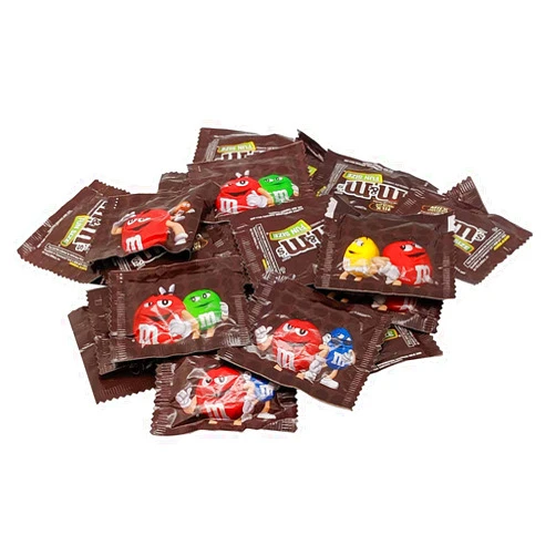 Blair Candy M&Ms Milk Chocolate Fun Size Candy - 5 LB (Approx. 160 Fun Size Packs) - Comes in a Sealed/Resealable Bag - Perfect For Parties, Pinata, Office Bowl, Wedding Favors, Easter Baskets