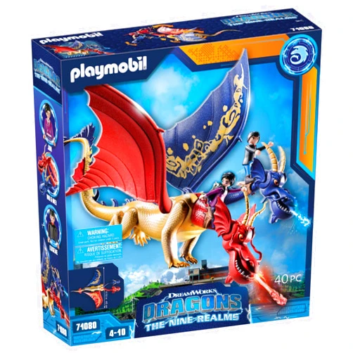 Playmobil Dragons Nine Realms: Wu & Wei & Jun