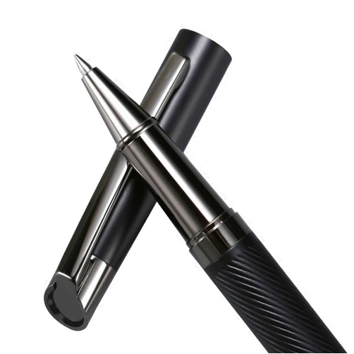 Eslye Rollerball Liquid Ink Signature Pens for Women Luxury Box Gel Black Ink Fancy Pen Refillable for Executive Office,Professional,Birthday Nice Gift Pen Set Black