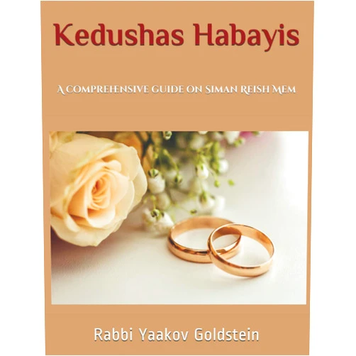 Rabbi Yaakov Goldstein Kedushas Habayis: A comprehensive guide on Siman Reish Mem