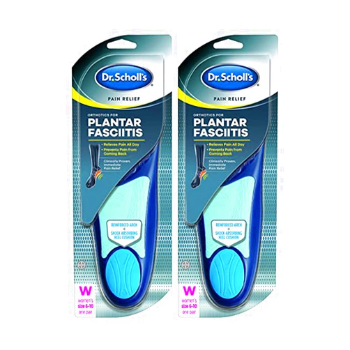 Dr. Scholl's Dr. Scholls Plantar Fasciitis Orthotics Womens (Size 6-10) (Pack of 2)