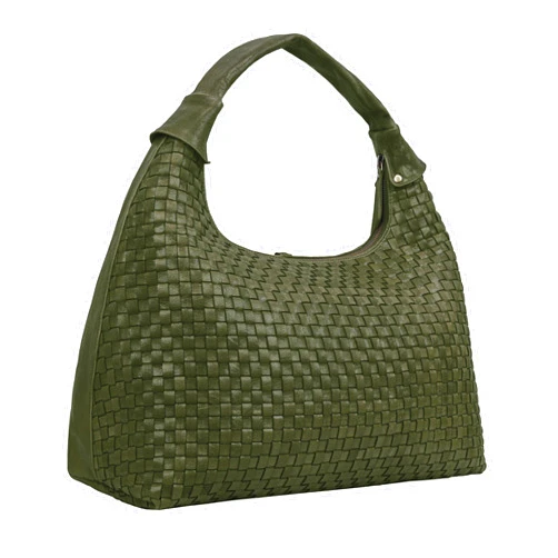 ANTONIO VALERIA Gift For Mothers Day Addison Braided Leather Tote Bag for Women