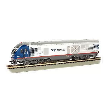 Bachmann Trains - SC-44 Charger Diesel Electric Locomotive with DCC Sound On Board - Amtrak Midwest #4611 - HO Scale (67902)