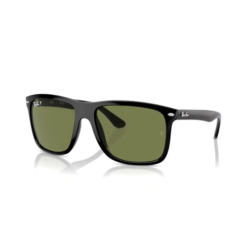Ray-Ban Boyfreind two RB4547 Square Sunglasses for Men for Women + BUNDLE With Designer iWear Complimentary Eyewear Kit