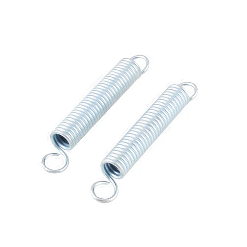 Pangyoo PYouo-Spring, 2Pcs, Silver Tone Tension Coil Extension Spring Hook, Springs Accessories