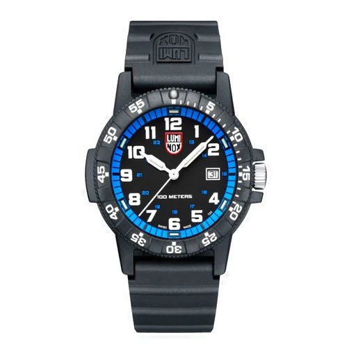 Luminox - Leatherback SEA Turtle Giant XS.0324 - Mens Watch 44mm - Black/White/Red - Mens Watches - Made in Switzerland