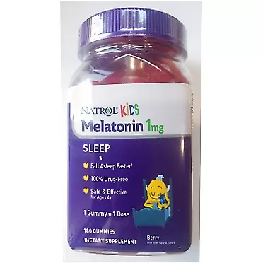 Natrol Kids Melatonin 1mg -180 gummines