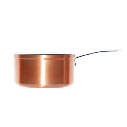 Nuwave Healthy Duralon Blue Ceramic Nonstick 3QT Saucepan, Diamond Infused Scratch-Resistant, PFAS Free, Dishwasher & Oven Safe, Induction Ready & Evenly Heats, Stay-Cool Handle