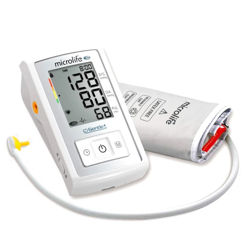 Microlife Series 500 Automatic Upper Arm Blood Pressure Monitor, Wide-Range Cuff Fits Most Adult Arms up to 16.5 in/Large, (Stores Up to 198 Readings for Two Users), Free Smart Tracking Software