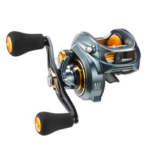 Piscifun Alijoz Baitcaster Fishing Reel, 300 Size Aluminum Frame Baitcasting Reel, 33Lbs Max Drag, Freshwater & Saltwater Low Profile Casting Reel for Musky, Available in 6.6:1/8.1:1 Gear Ratio
