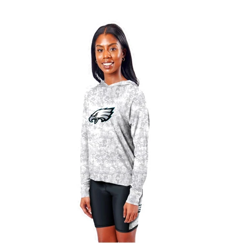 CERTO NFL Philadelphia Eagles Women's Pullover Hoodie, Session, Small