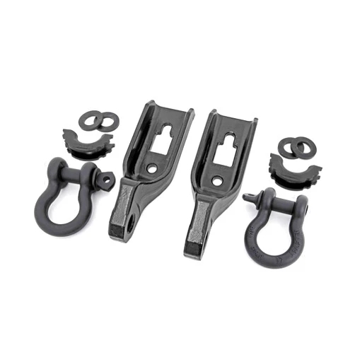Rough Country Tow Hook Shackle Mount Kit for 2009-2020 Ford F-150 - RS158