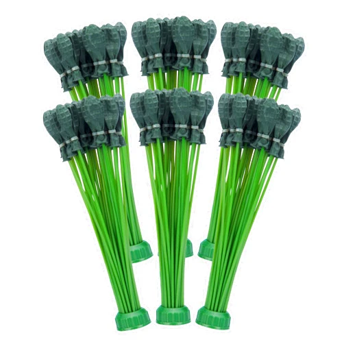 Bunch O Balloons Rapid-Filling Grenade-Colored Water Balloons 6 Pack (210 Balloons),Green