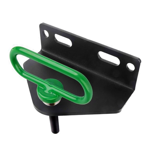 Mission Automotive Towing Hitch Kit - Green Magnetic Lawn Mower Trailer Hitch Pin - Black Universal Zero Turn Mower Trailer Hitch