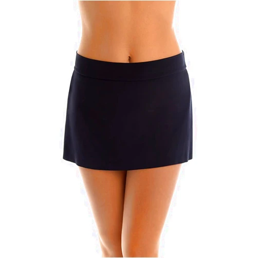 MagicSuit Women's Jersey Tennis Skirt Full Coverage Swim Bottom with No-Show Waistline