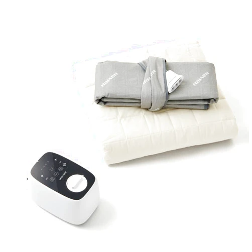 Navien Mate EQM 350, King – EMF-Free Water Heated Mattress Pad – Dual Temperature Control – Non-Electric Bed Warmer – Eco-Friendly – Helps Soothe & Relieve Stress, Muscle Soreness, & Tension