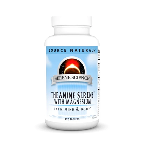 Source Naturals Serene Science L-Theanine with Magnesium and GABA - 120 Tablets