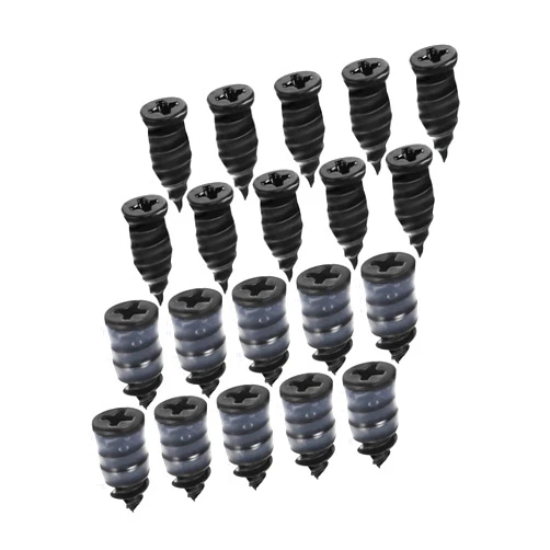 VekAuto 20 Pcs Tire Repair Rubber Nail Fast Tool Self-Service Tire for Car Truck Motorcycle with Storage Box Auto Accessories