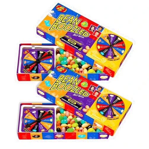 Jelly Belly (Set/2) Bean Boozled Jelly Beans Gift Box - Wild & Weird Flavors 3.5 Ounce (Pack of 2)