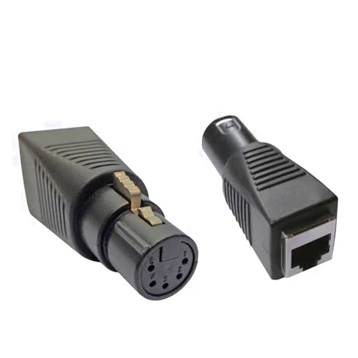 Quasar Science DMX 5-Pin Female to RJ45 Connector (DMX-5F-RJ45)