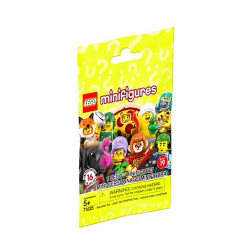 LEGO Minifigures 71025 Series 19 Building Kit, New 2019 (1 Minifigure), Multicolor