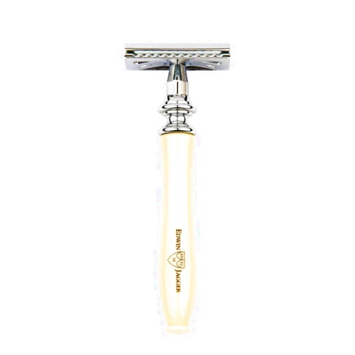 Edwin Jagger Chatsworth Traditional Safety Razor (Ivory)