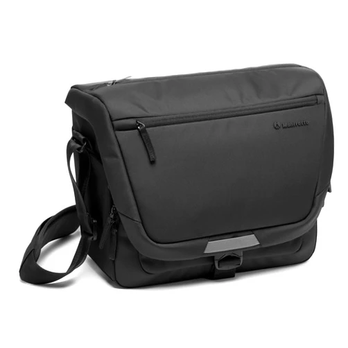 Manfrotto Advanced Messenger M III, Photography Bag for DSLR Cameras with Lenses, Camera Bag with Tripod Mount and Rain Cover, Photography Accessories