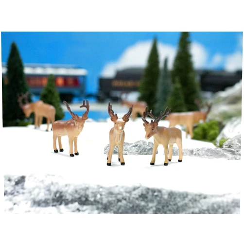 Lionel The Polar Express, Electric O Gauge Model Train Accessories, Caribou Pack (624251)