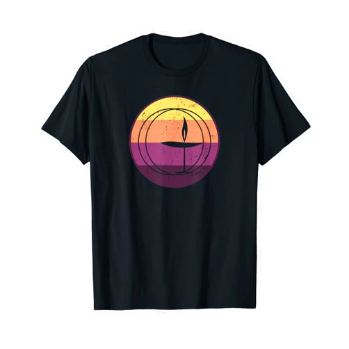 Unitarian Universalism Apparel - Shirts & Gifts Vintage Sunset Unitarian Universalist TShirt, UU Shirt T-Shirt