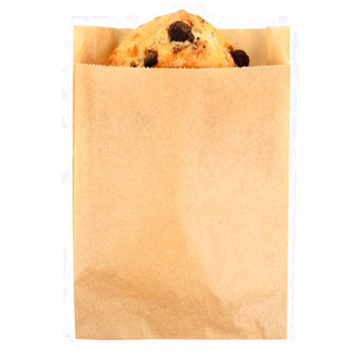 ClearBags Kraft Greaseproof Bags | Size: 3 1/2