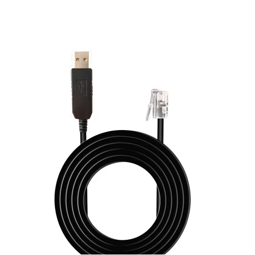 PDEEY Radar Detector Power Cord for Beltronics, Escort Passport 9500ix, Uniden R3 R7 - RJ11 to USB Cable 6 FT