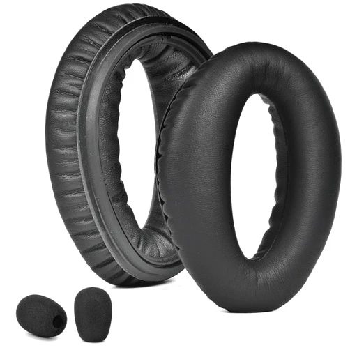 Defean Mod Kit Ear pads and Mic Foam - defean Replacement Ear Cushion Cover Compatible with Lightspeed Zulu,Sierra, Zulu.2, Zulu.3, Zulu PFX Aviation Headset,High-Density Noise Cancelling Foam