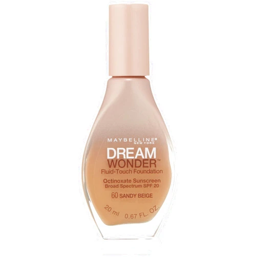Maybelline New York Dream Wonder Fluid-Touch Foundation, Sandy Beige, 0.67 Fluid Ounce