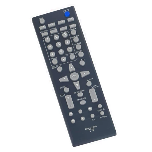 PERFASCIN RM-C2060 Replacement Remote Control fit for JVC TV LT32P510 LT32PM51 RM-C2060-1C RMC20601C RTRMC20601C LT42P510 LT42PM51 LT46P510 LT46PM51