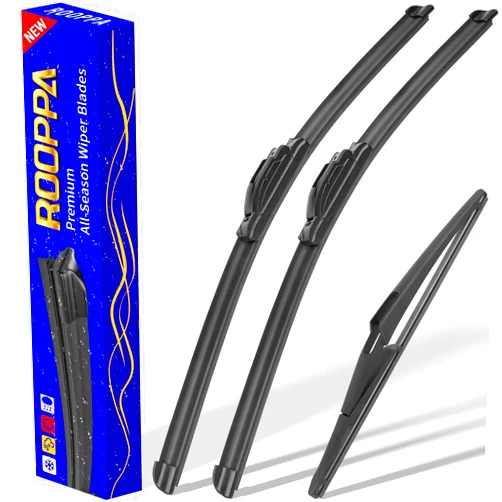 Rooppa 3 wipers Replacement for 2014-2021 2022 2023 Nissan Rogue, Windshield Wiper Blades Original Equipment Replacement - 26