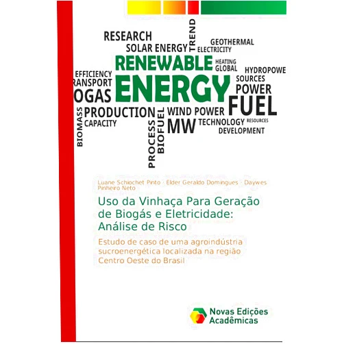 Luane Schiochet Pinto,Elder Geraldo Domingues,Daywes Pinheiro Neto Uso da Vinhaça Para Geração de Biogás e Eletricidade: Análise de Risco: Estudo de caso de uma agroindústria sucroenergética localizada na região Centro Oeste do Brasil (Portuguese Edition)