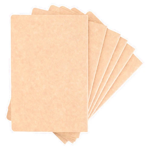 TWONE Journal, Travel Notebook Journal with Brown Soft Cover A5 Notebooks for Travelers, Work, School, Writing Note, Taking Kraft (5.5 x 8.3 Inches, 60 Lined Pages, 30 Sheets, 6-Pack)