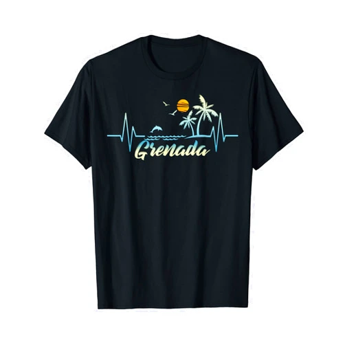 Dibble Dabble Designs Grenada Grenada West Indies Souvenir Spring Break Grenada T-Shirt