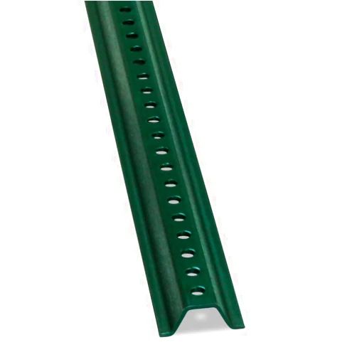 SmartSign U-Channel Sign Post, Medium Weight Sign Post, 8 Feet Tall Baked Enamel Steel Post, Pack of 1