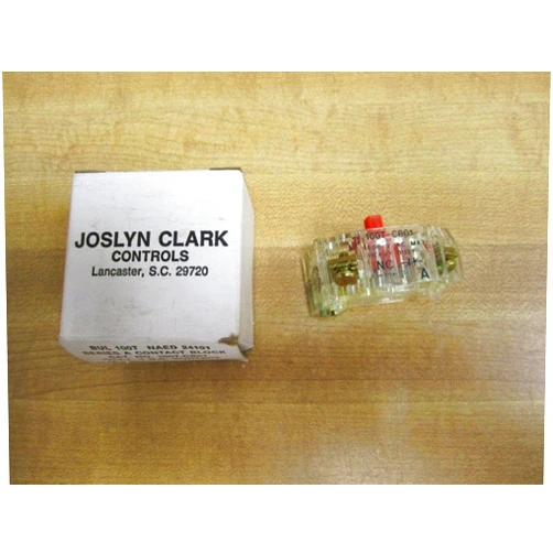 Joslyn Clark 100T-CB01 Contact block 600V,AC