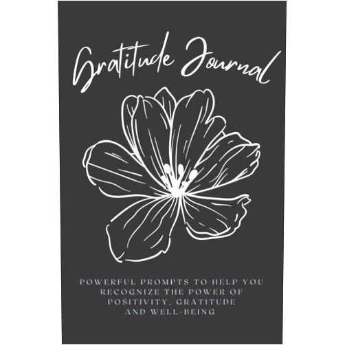 Oneira Press,Katherina Lepeniotis Gratitude Journal: Powerful Gratitude Prompts to help you recognize the power of positivity, gratitude and well-being : Size 6 X 9 : 124 Lined Prompted Pages