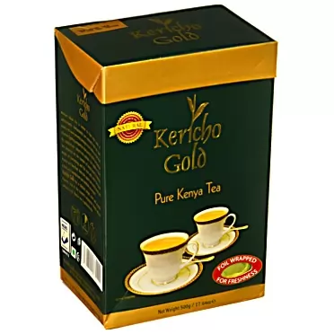 Kericho Gold Premium Tea Pure Kenya Black Tea, Kericho Gold Premium Loose Tea, 17.64 Ounce - 500 Gram.