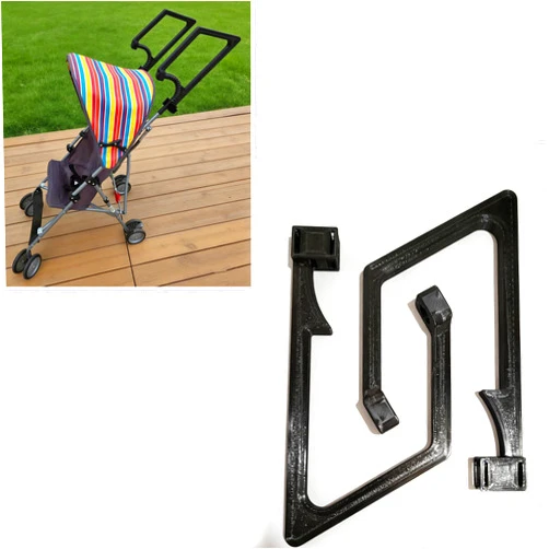 Generic Umbrella Stroller Handle Extensions Compatible with Cosco,Baby Stroller Handle Replacement Parts, Adjustable Comfort Handle Stroller Repair and Replacement