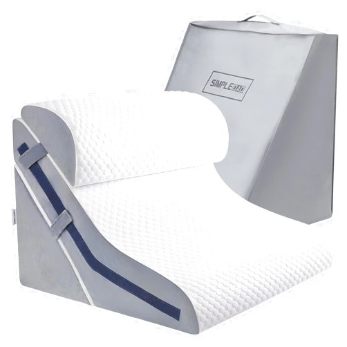 Simpledad Wedge Pillow for Sleeping, Orthopedic Bed Wedge Pillow Set, 15-in-1 Adjustable Memory Foam Wedge Pillow Post Surgery, 9 &16 & 20 inches Height 3-in-1 Incline Pillows Wedges for Back Pain/Acid Reflux